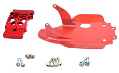 MB-MX - Red Billet Cradle and Skid Plate Set for CRF110