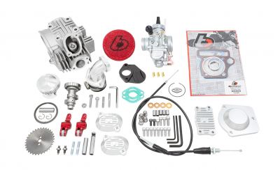 TBParts - Race Head V2 Kit with VM26 carb kit for 140cc engines