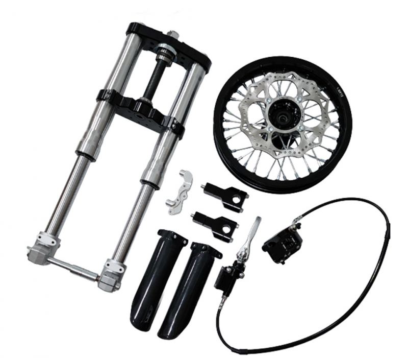 Piranha - V3 Complete Front End for CRF50 and Other Pit Bikes