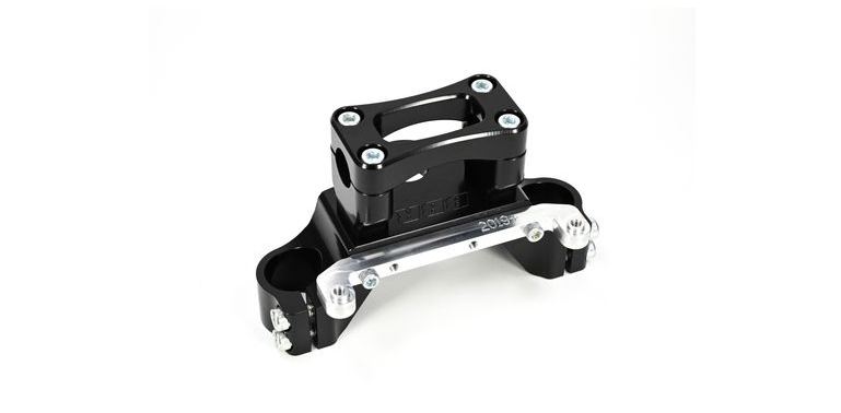 BBR - Triple Clamp for CRF110 and CRF125F in Black 2013-Present