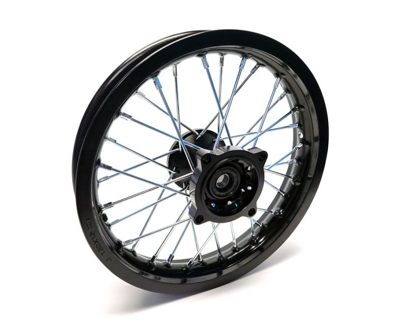 Aluminum 12 x 1.60 Front Wheel with CNC Billet Hub