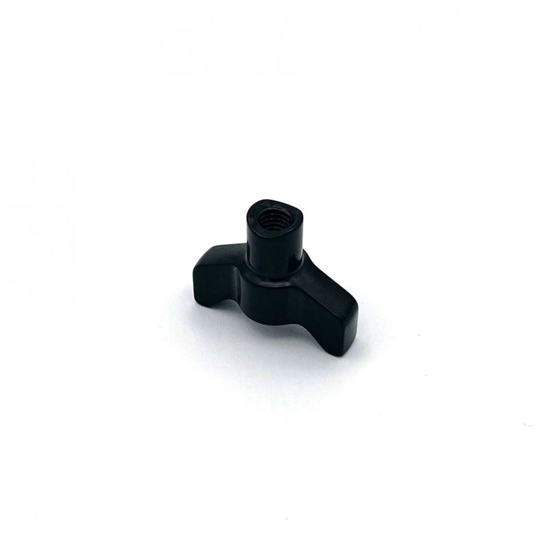 Kinetic MX - Billet Brake Adjuster Nut in Black
