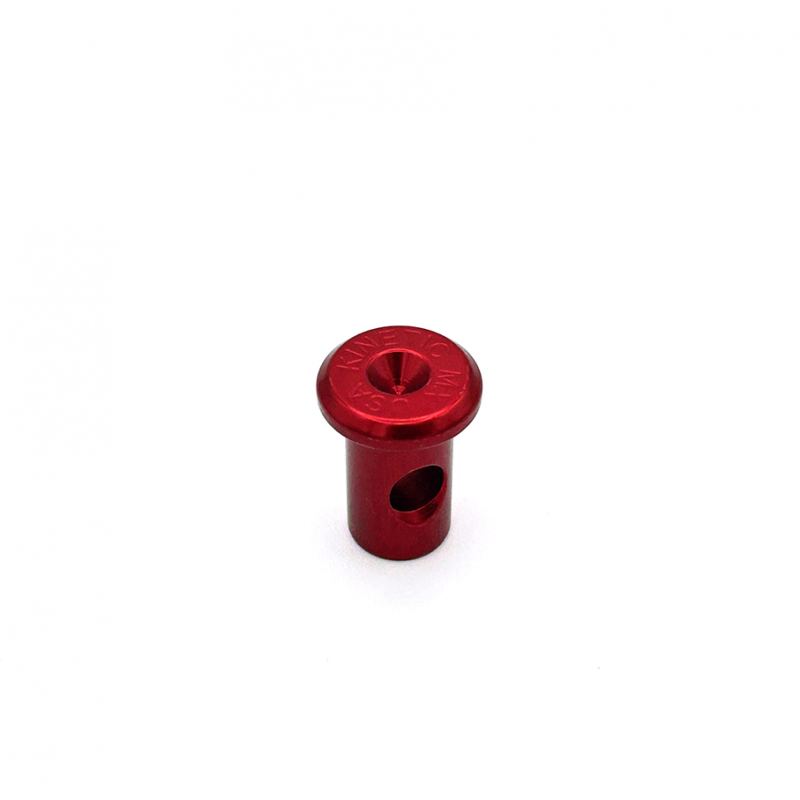 Kinetic MX - Upgraded Anodized Aluminum Brake Dowel Pin for Pit Bikes in Red