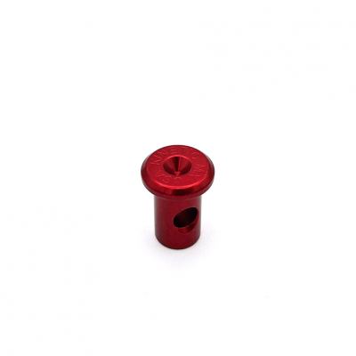 Kinetic MX - Upgraded Anodized Aluminum Brake Dowel Pin for Pit Bikes in Red