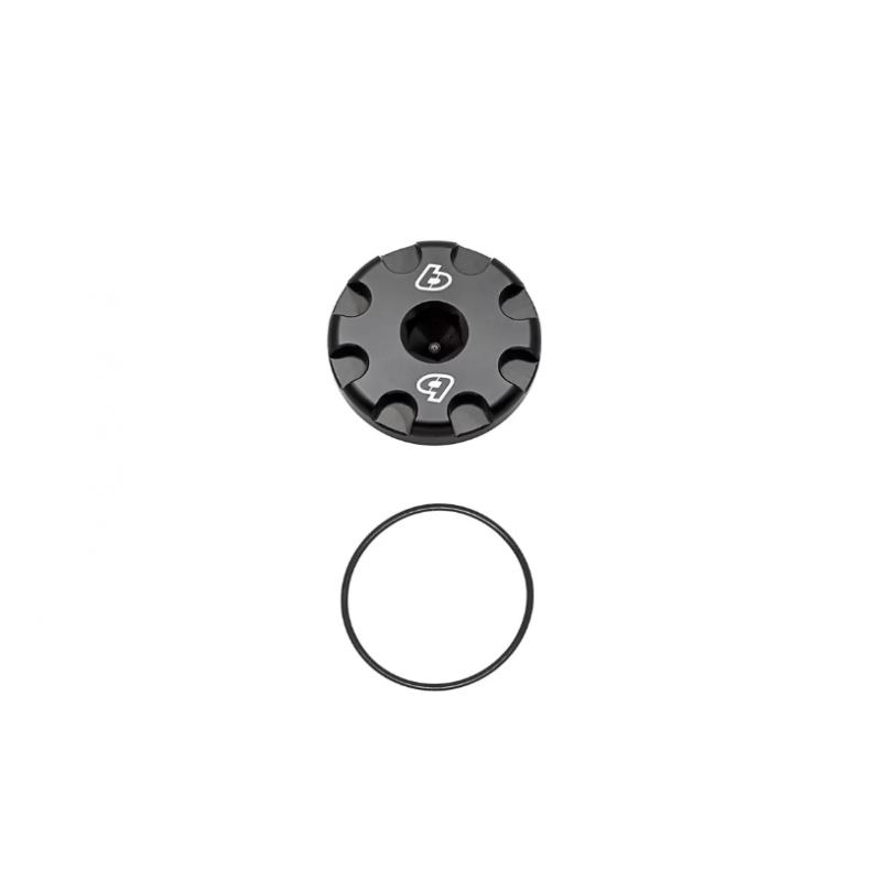 TBparts - Billet Oil Filler Cap in Black for KLX110