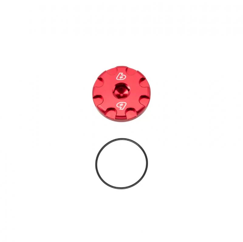 TBparts - Billet Timing Plug in Red for KLX140 Z125 KLX110 2010 - Present
