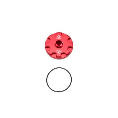 TBparts - Billet Timing Plug in Red for KLX140 Z125 KLX110 2010 - Present