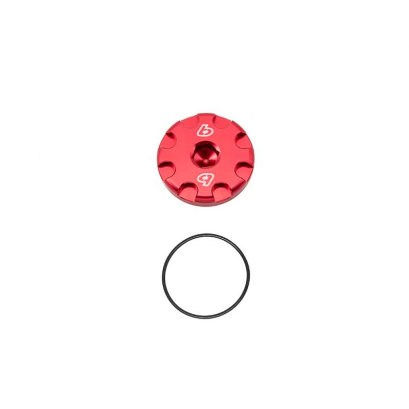 TBparts - Billet Crankshaft Plug in Red for KLX140 Z125 KLX110 2010-Present