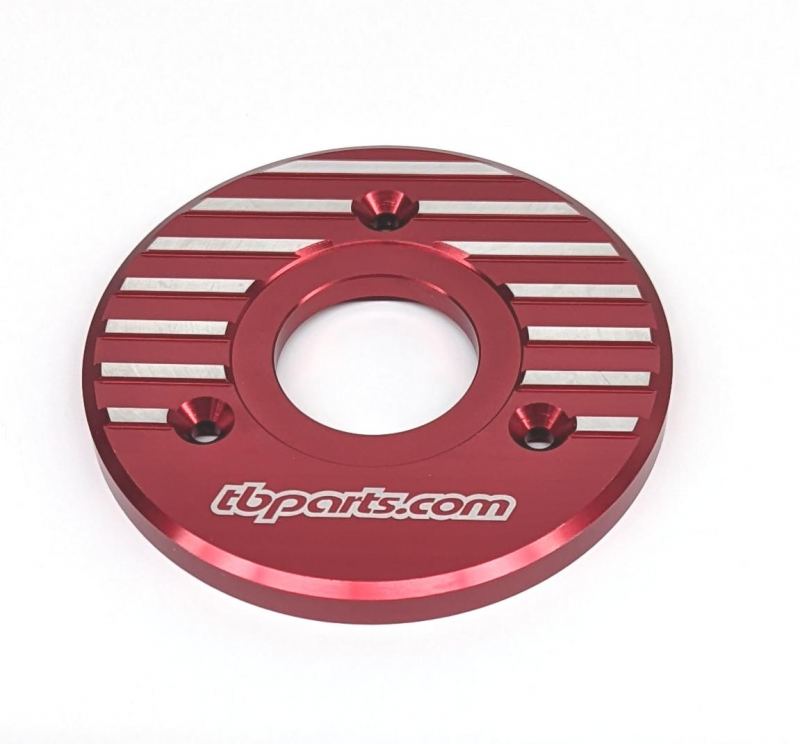 .TBParts - Billet Ignition Cover in Red for KLX110 and KLX110L  2010-Present