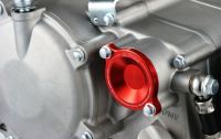 Daytona - Aluminum Oil Filter Cover in Red - photo 2
