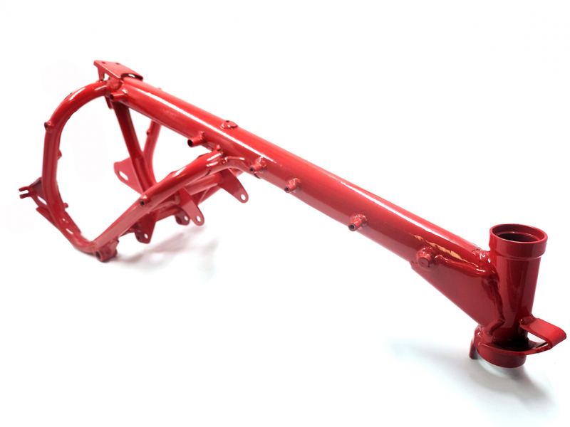Frame for Z50 Hardtail in Red K0-K2