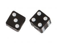 Harddrive - Black Dice Valve Stem Caps - photo 1