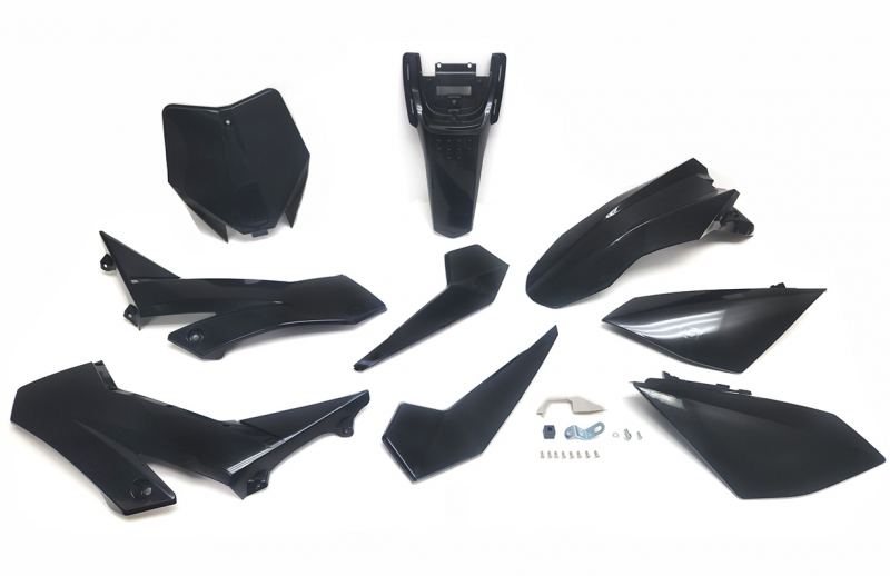 YCF - Full Plastic Kit for YCF Lite/Start and Piranha 125 in Black