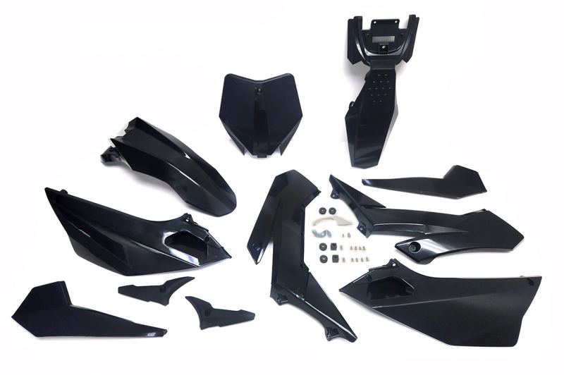 YCF - Full Plastic Kit for YCF Pilot 150 and Piranha 140/190 in Black