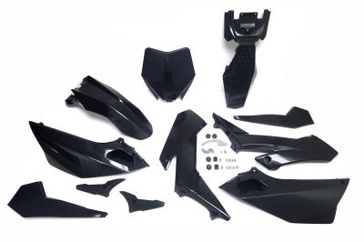 YCF - Full Plastic Kit for YCF Pilot 150 and Piranha 140/190 in Black