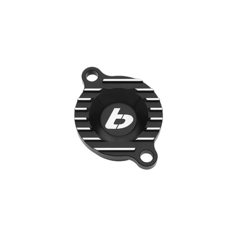 TBparts - CNC Billet Oil Filter Cover for Daytona 150/190 and ZS 190 Engines in Black