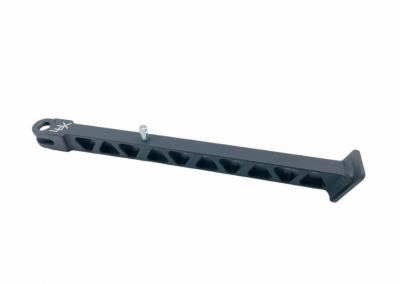 LUX - Billet Extended Kickstand in Black for KLX110L 2010-Present