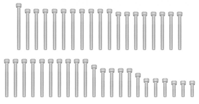 TBparts - Engine Cases and Covers Bolt Kit for KLX140