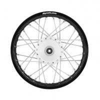 TBParts - Complete Front Wheel Assembly with Aluminum Rims and HD Spokes for Yamaha TT-R110 - photo 3