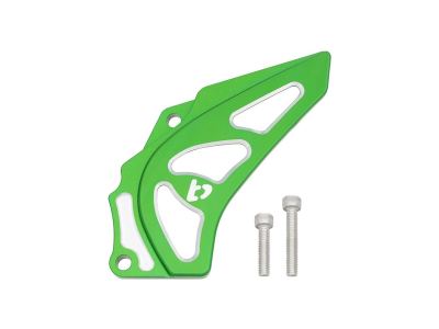 TBparts - CNC Billet Aluminum Sprocket Guard Anodized Green for Kawasaki KLX140