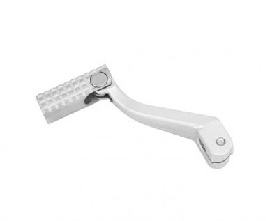 TBparts - Billet Folding Tip Shifter in Silver for KLX140