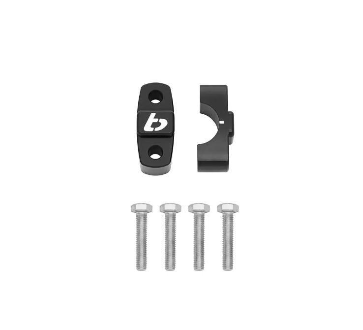 TBparts - Upper Bar Clamps Black Billet Aluminum for CRF110 CRF125