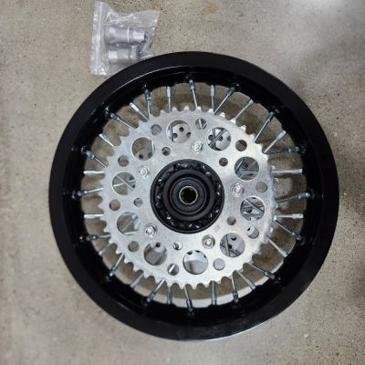 Piranha - 12" Aluminum Rear Wheel for 140 and 190
