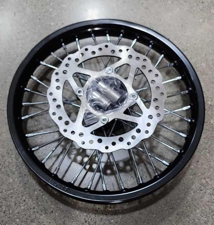 Piranha - 14" Aluminum Front Wheel for 140 and 190
