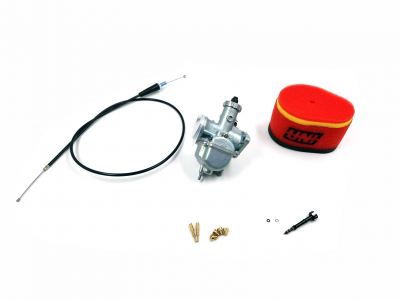 .Mikuni 22mm Carburetor Kit for KLX140 w/ Stock Air Box