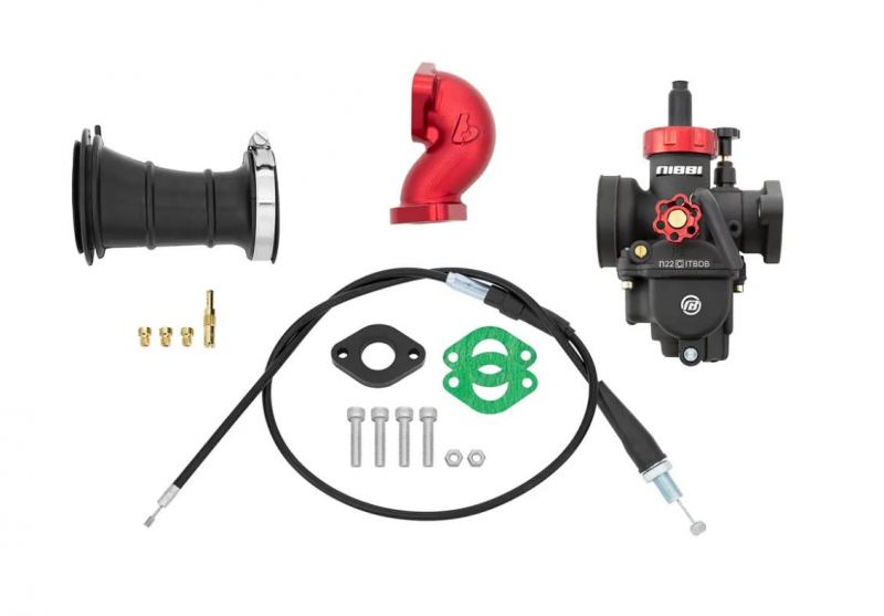 TBparts - Nibbi 22mm Carb Kit Utilizing Stock Air Box For TRX90