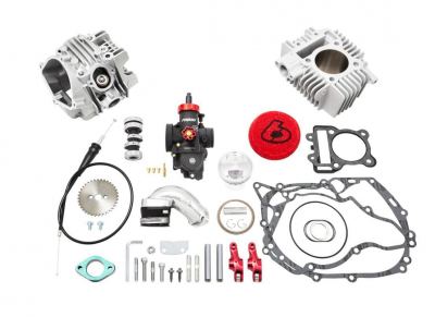 TBParts - 143cc Bore Kit, V2 Head, Nibbi 26mm Carb KLX110 & 110L 2003 - Present