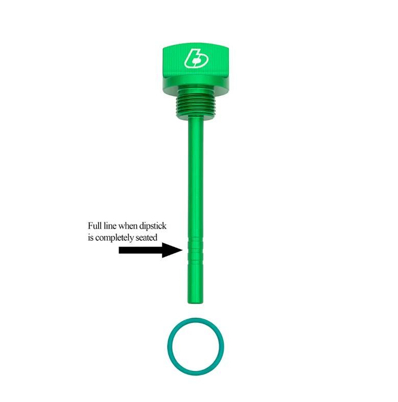 TBparts - Dipstick Green for KLX140
