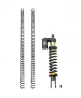 TBparts - DNM 350lb Fully Adjustable Rear Shock and HD Fork Springs Kit for KLX140R & L - photo 1