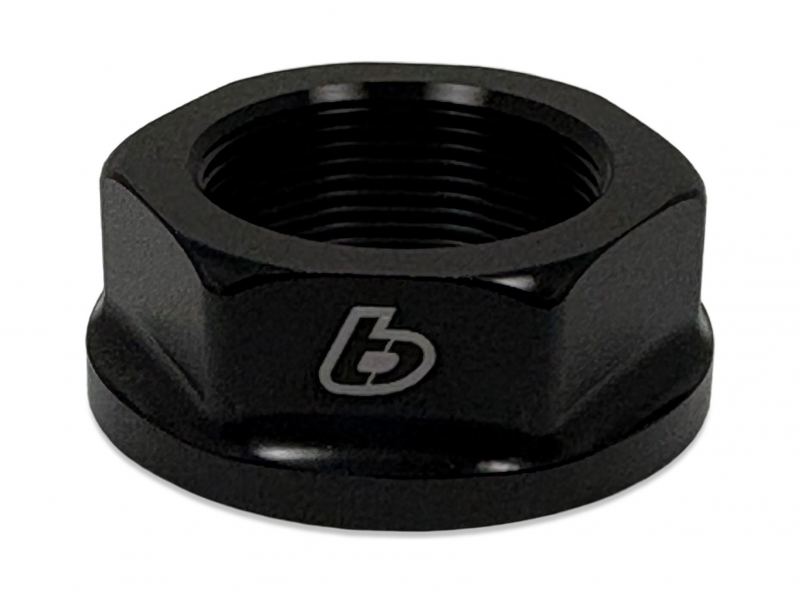 TBparts - Top Clamp Nut Black For KLX140, KX85, YZ85