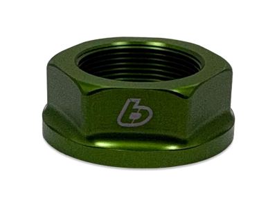 TBparts - Top Clamp Nut Green For KLX140, KX85, YZ85