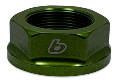 TBparts - Top Clamp Nut Green For KLX140, KX85, YZ85