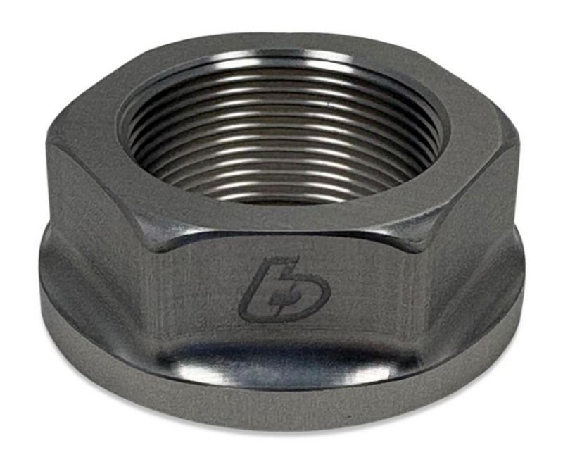 TBparts - Top Clamp Nut Silver For KLX140, KX85, YZ85
