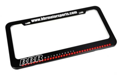 BBR Auto License Plate Frame