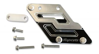 TBparts - Chain Guide Heavy Duty CNC in Black for KLX110