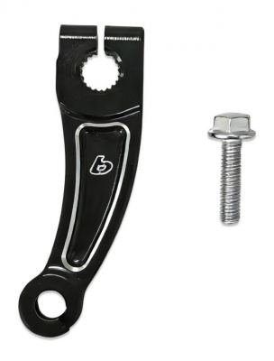TBparts - Front Brake Arm Heavy Duty CNC in Black for KLX110