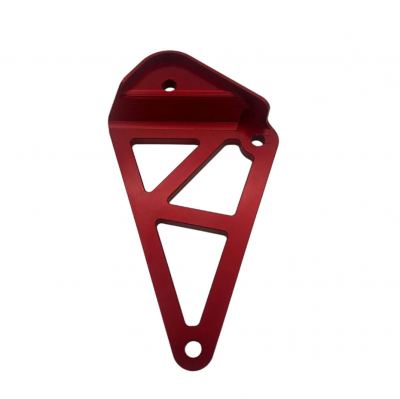 Kinetic MX - Sprocket Guard in Red for KLX110