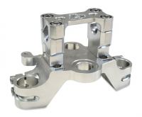 TBparts - CNC Top Clamp in Raw for CRF110 and CRF125 - photo 1