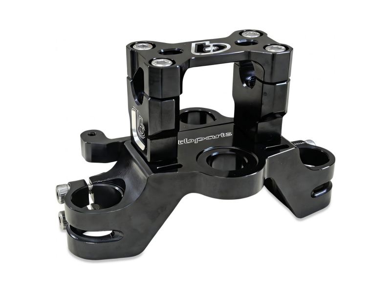 TBparts - CNC Top Clamp in Black for CRF110 and CRF125