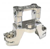 TBparts - CNC Top Clamp in Raw Silver for KLX110 - photo 2