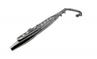 Full Exhaust System in Chrome for CT70 - photo 2