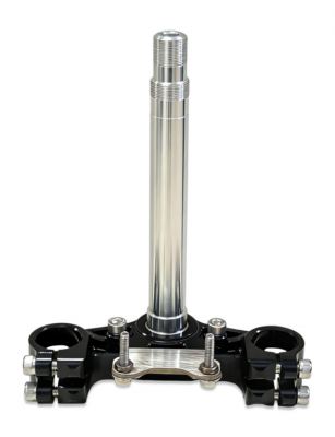 TBparts - CNC Bottom Triple Clamp in Black for KLX110