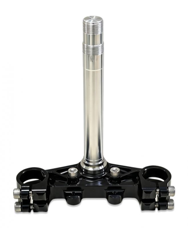 TBparts - CNC Bottom Triple Clamp in Black for CRF110 and CRF125