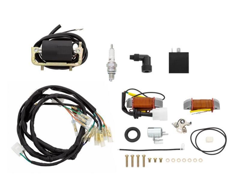 TBparts - Wire Harness and Electrical Kit for CT70 1977 - 79