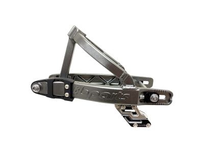 TBparts - Aluminum +2 Swingarm in Silver with Chain Guide for CRF110