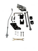 TBparts - Aluminum +2 Swingarm in Black with Chain Guide for CRF110 - photo 2